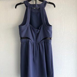 BCBGeneration Gorgeous Blue Smoke Dress